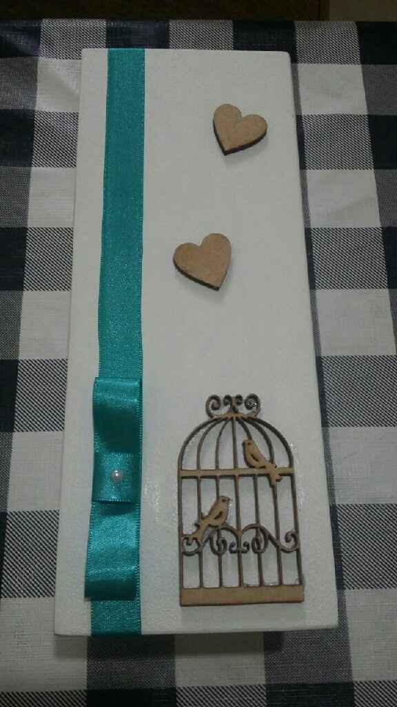 Diy caixinha dos banheiros #casamentojueguto - 1