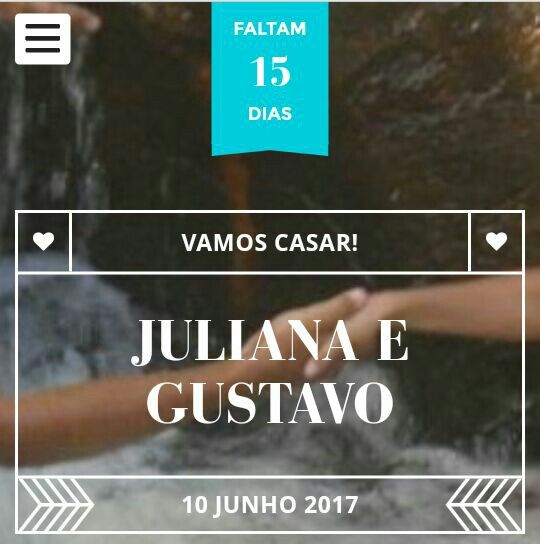 E agora só faltam 15 dias #casamentojueguto - 1