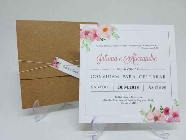 tag convite de casamento - 1