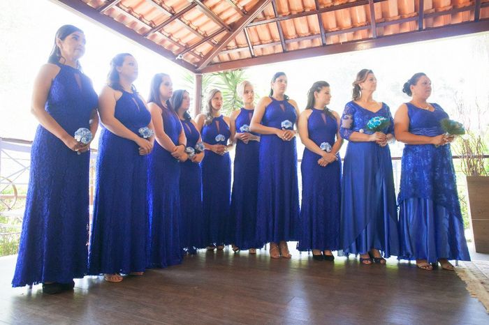 Madrinhas e Mães - Vestidos Iguais