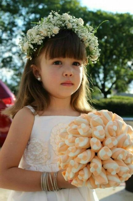 Daminhas com coroa de flores - 1