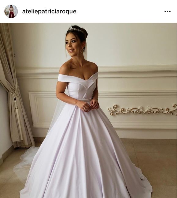 Dúvida sobre o vestido de noiva - Patrícia Roque - 1