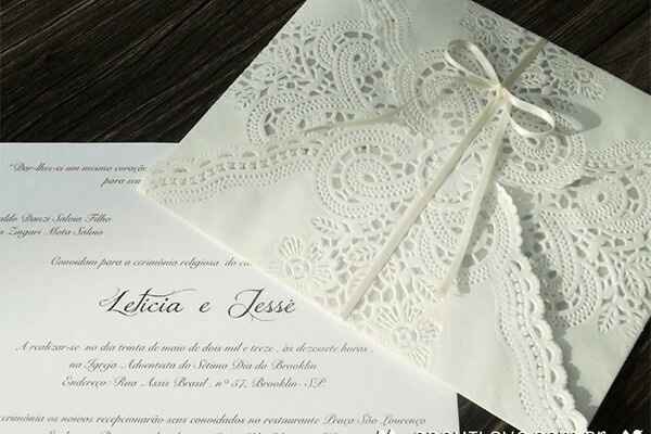Meu convite de casamento - 1