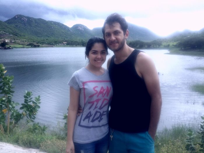 Eu e ela.