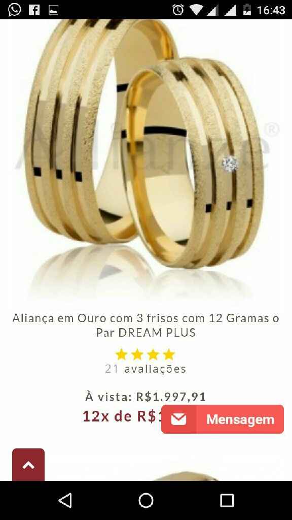 Qual aliança - 1