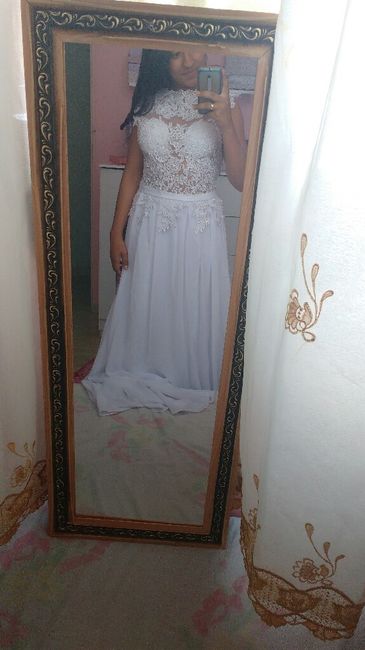 Meu vestido de noiva! vem ver! - 1