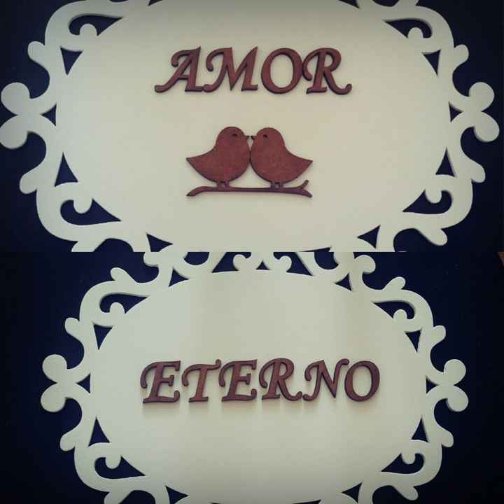 Plaquinhas para nossas cadeiras #diy - 1
