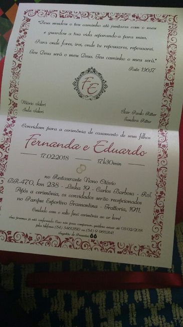  Meus convites de casamento #vemver - 2