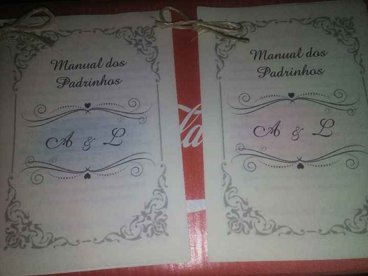 Manual de padrinhos diy,fácil e barato - 1