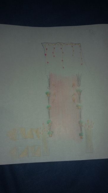 Minha ilustração de como será a decoração. - 6