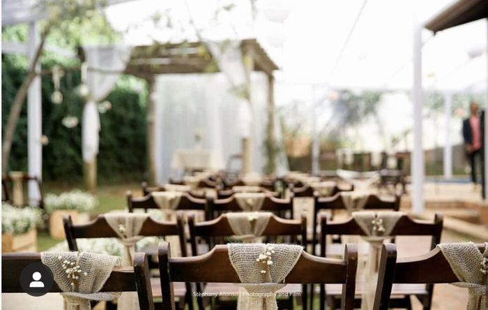 Dica para decoração cadeira casamento rústico, boho chic. - 1