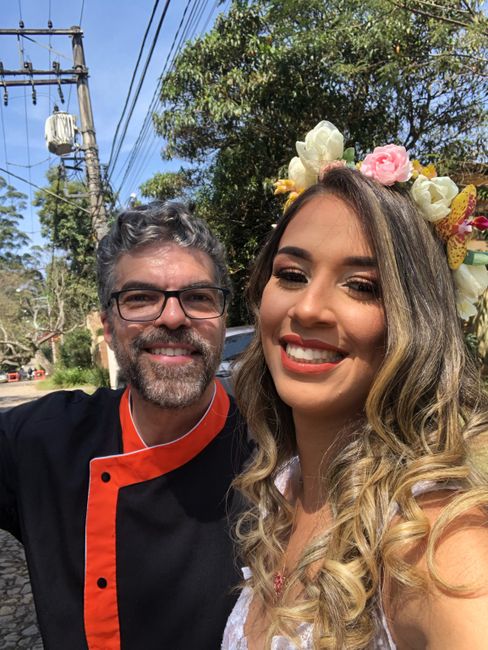 Uma árvore caiu momentos antes do casamento. Casei dia 07.09 vem ver ;) - 2