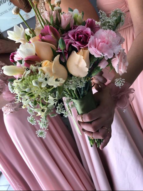 Meu buquê maravilhoso ❤️💓mix de flores e protea❤️ 4