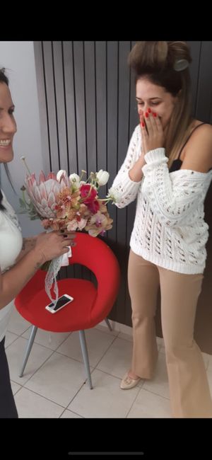 Meu buquê maravilhoso ❤️💓mix de flores e protea❤️ 5