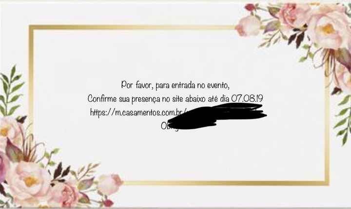 Incluir lista de presentes no convite ? - 2