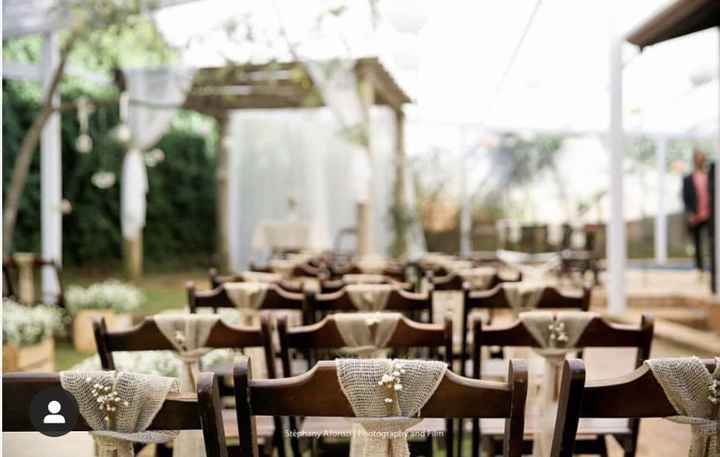 Dica para decoração cadeira casamento rústico, boho chic. - 1