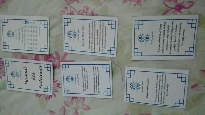 Manual dos padrinho... eu que fiz. - 5