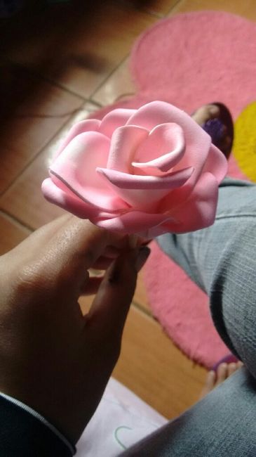 Flor em e.v.a - 3