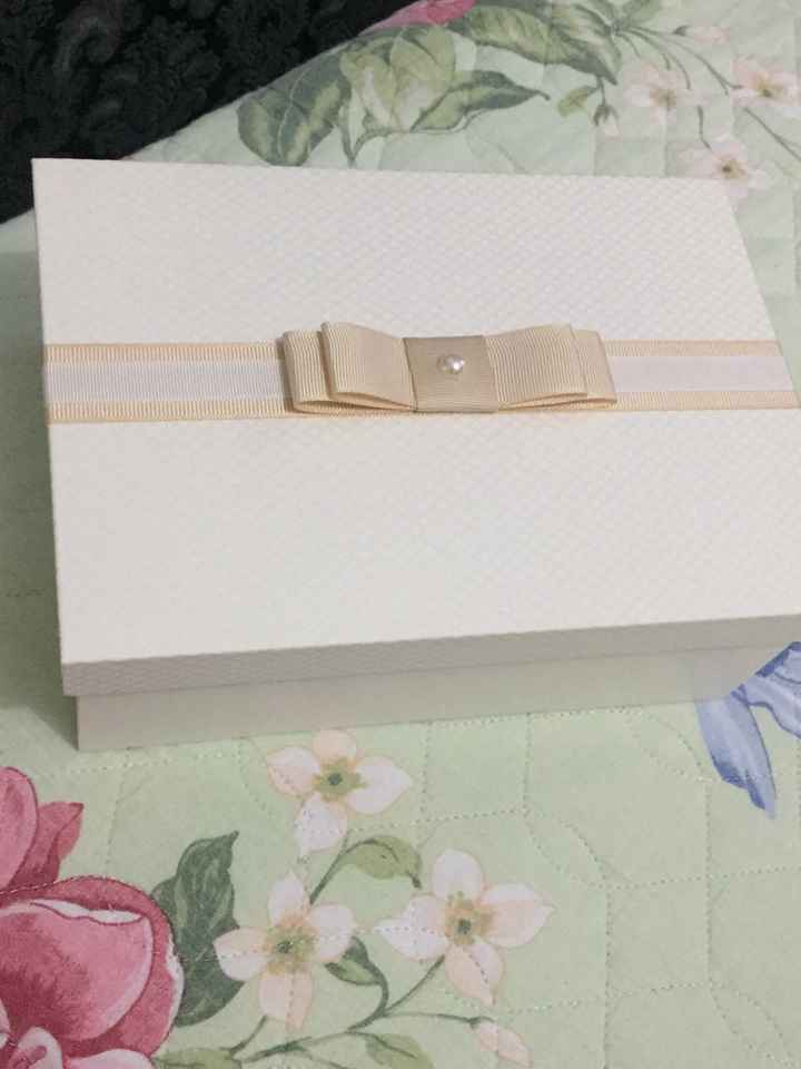 Caixa dos padrinhos pronta 😍😍😍 - 4