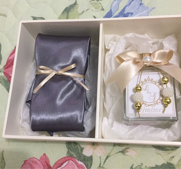 Caixa dos padrinhos pronta 😍😍😍 - 2
