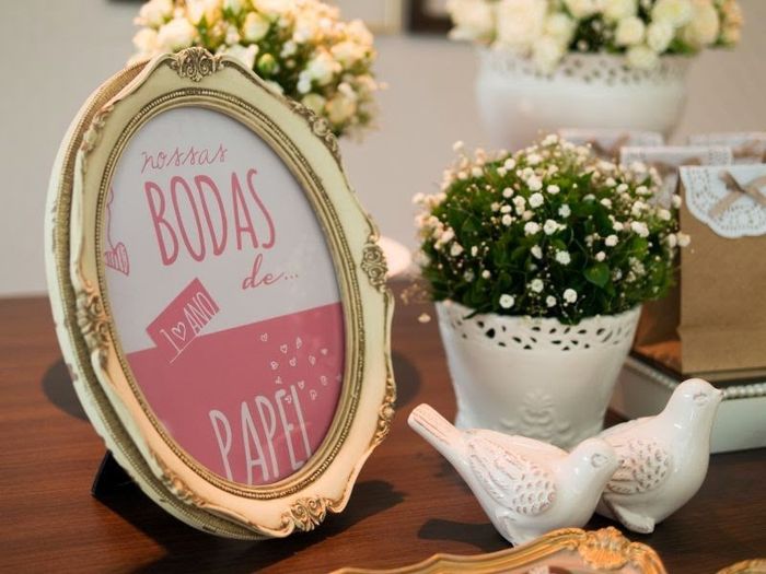 Chá de casa nova + Bodas de papel 