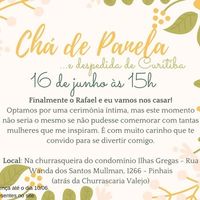 Convite Chá de Panela