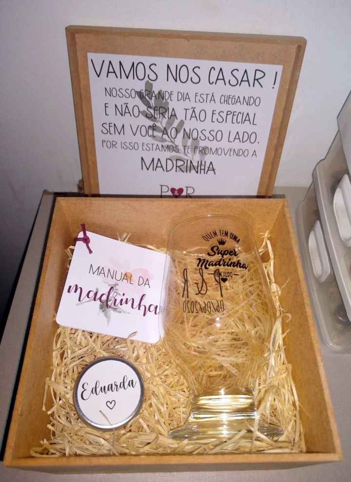 Caixinhas padrinhos #vemver - 2