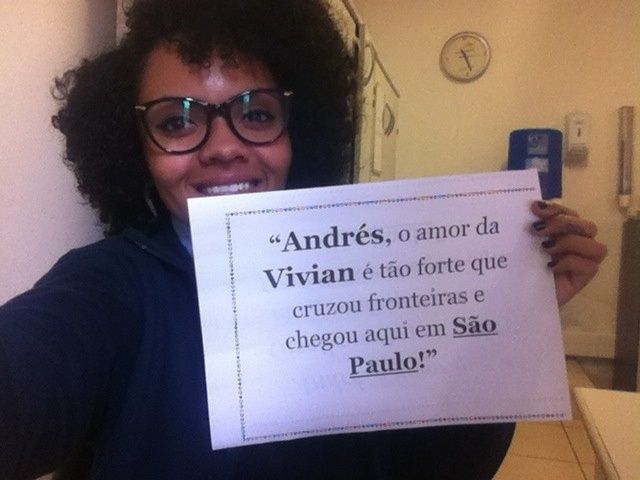 Vivian e Andrés