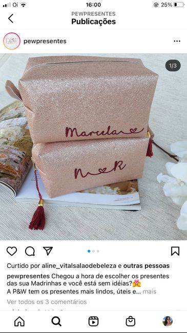 Caixa para Padrinhos/madrinhas 1