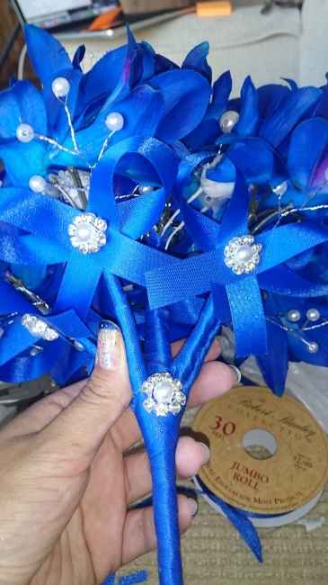 Meu bouquet azul  - 1
