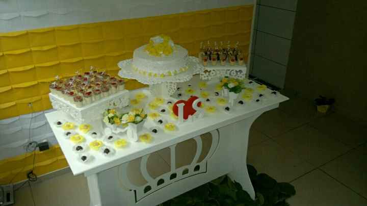 #noivado -  amarelo e branco como decoracao?? - 1