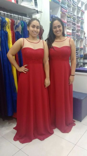 Vestido das madrinhas - 1