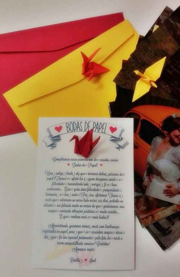 Mimos Bodas de Papel