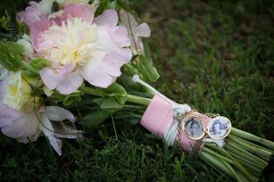 Foto dos avós no bouquet!