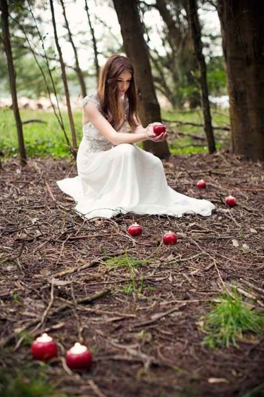Inspiração casamento temático: Branca de Neve