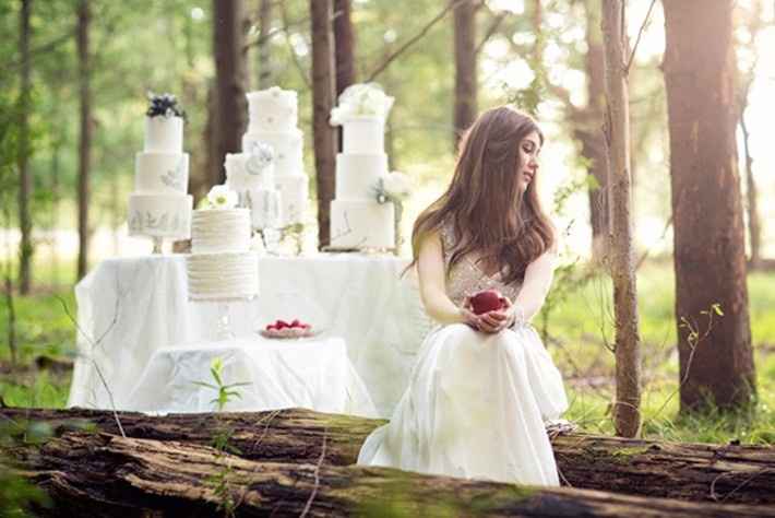 Inspiração casamento temático: Branca de Neve