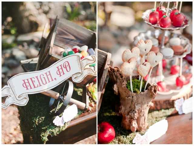 Inspiração casamento temático: Branca de Neve