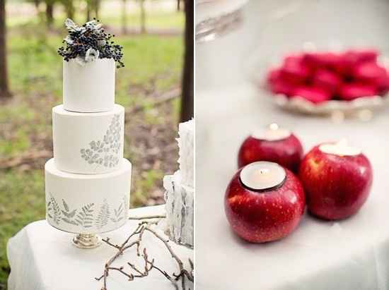 Inspiração casamento temático: Branca de Neve