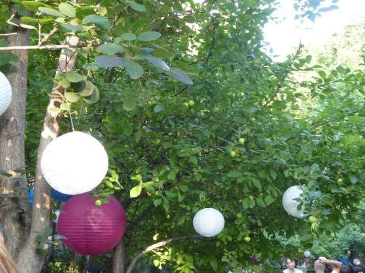 Os elementos de decoração utilizados...
