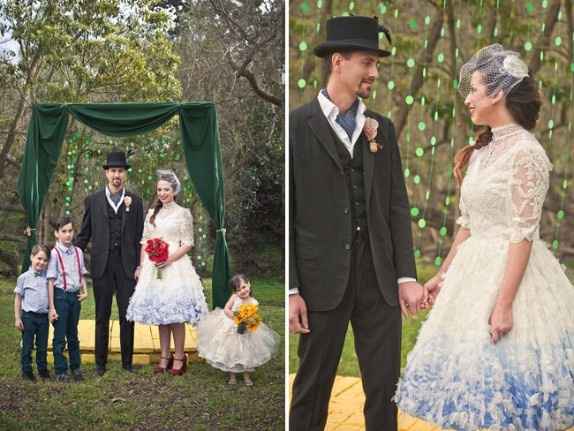 Editorial de casamento temático: O Mágico de Oz
