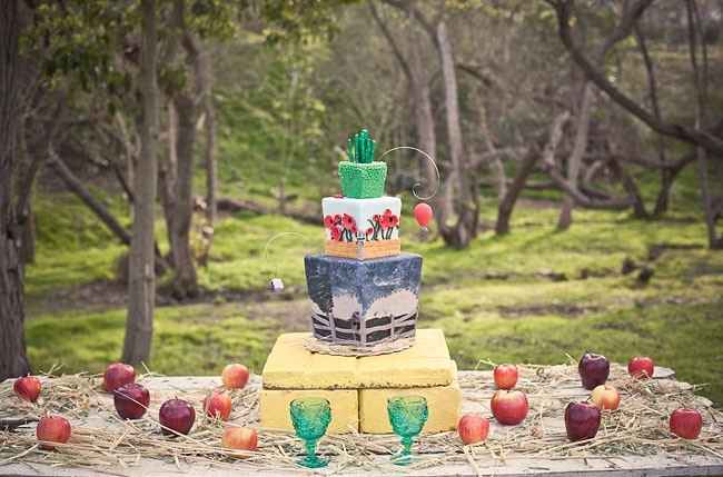 Editorial de casamento temático: O Mágico de Oz