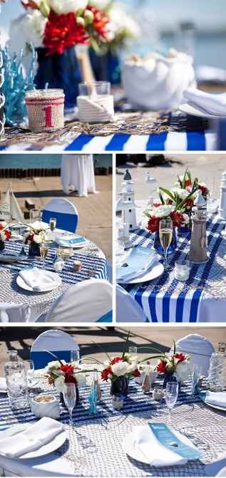 Inspirações casamento Náutico (Navy)
