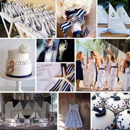 Inspirações casamento Náutico (Navy)