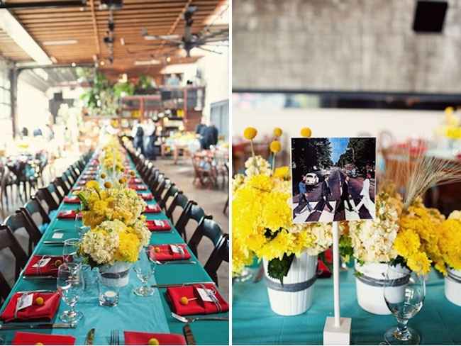 A Beatles Inspired Wedding: Carmen + Pete