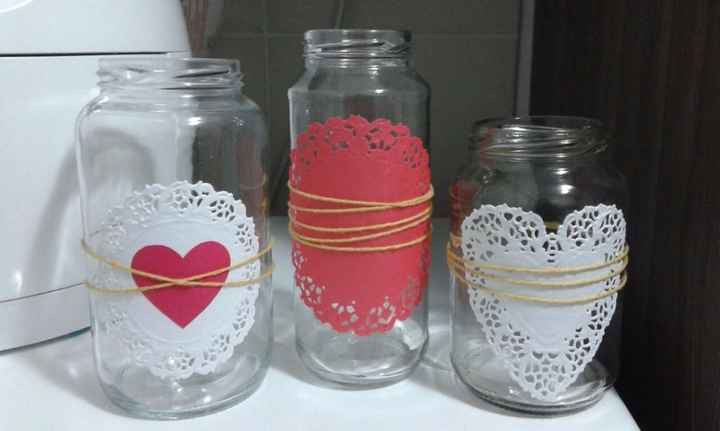 Centros de mesas DIY!