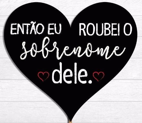 Plaquinhas...