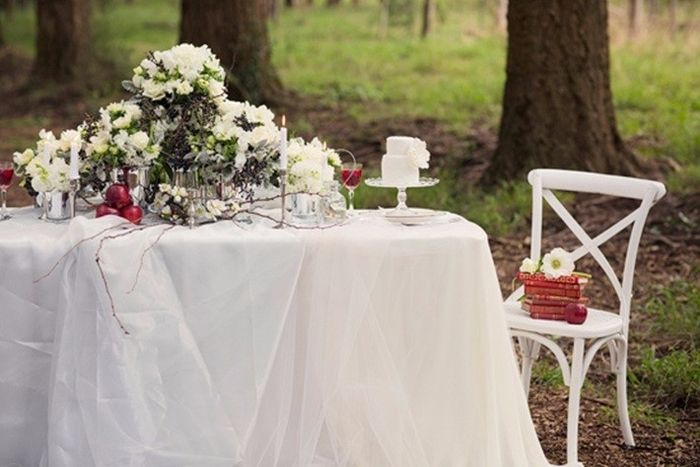 Inspiração casamento temático: Branca de Neve