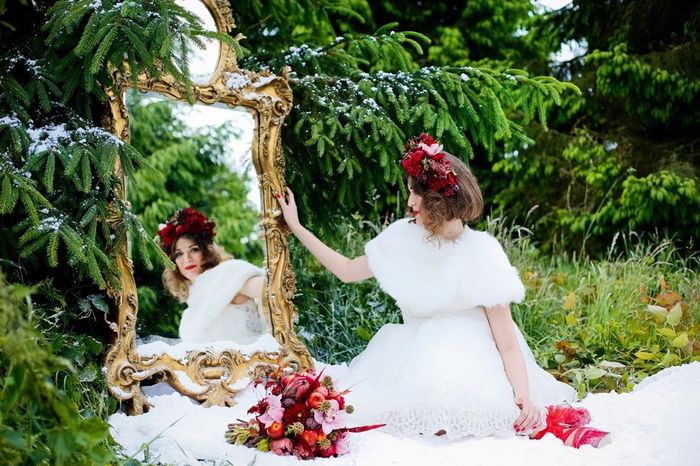 Inspiração casamento temático: Branca de Neve