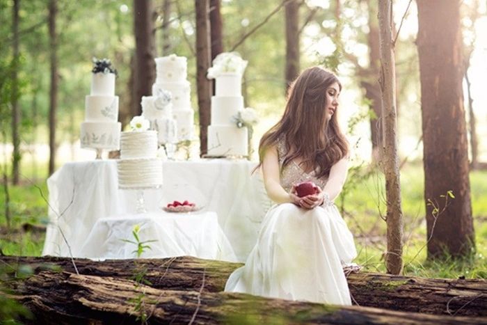 Inspirações casamento temático: Branca de Neve