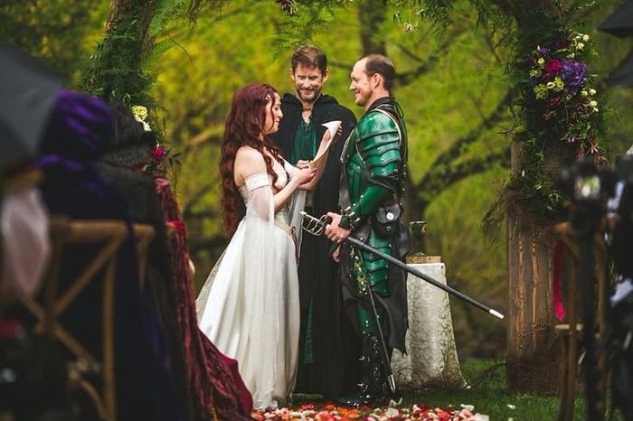 Look para casamento na temática Game of Thrones